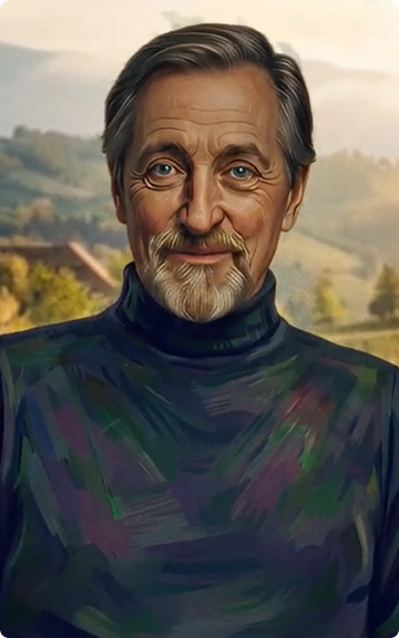 Ein KI-generiertes Portrait von Hermann Schulze-Delitzsch.